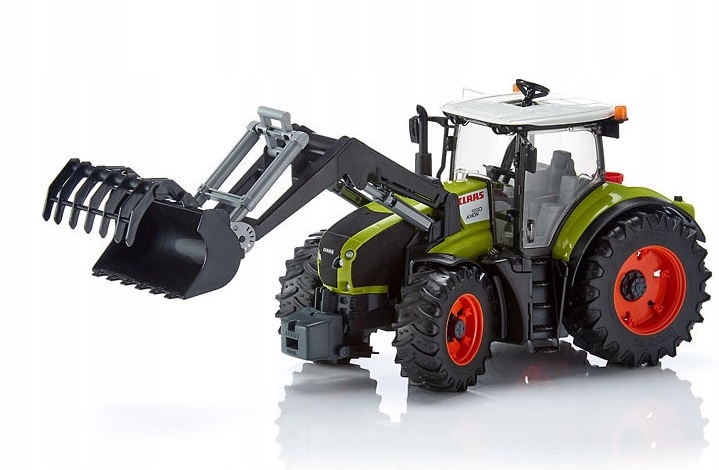BRUDER-03013 <br>CIĄGNIK CLAAS AXION 950 Z ŁADOWACZEM CZOŁOWYM